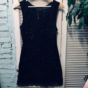 NWT Pretty Angel Translucent Little Black Dress